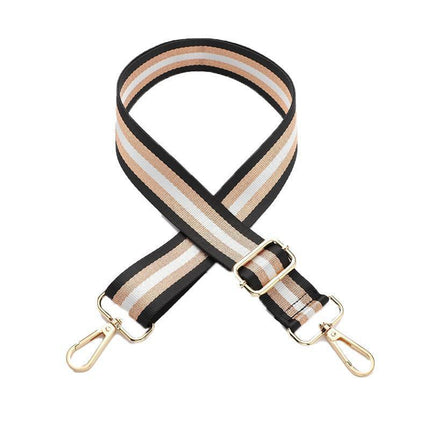 New Crossbody Bag Handbag Belt Satchel Wide Adjustable Canvas Shoulder Strap - Aimall