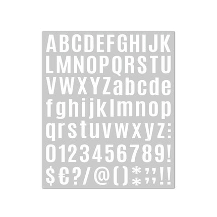 10pcs Letter Stickers Colorful DIY Scrapbooking Water Bottle Greeting Cards