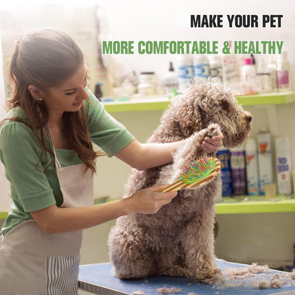 Double Sided Pet Comb Dogs Cats Knot Removal Grooming Brush Detangling