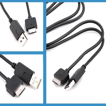 For Sony Playstation PS Vita Charge Cable Cord Data Power USB Sync Charger - Aimall