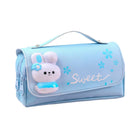 Functional Pencil Case Stationery Bag Pen Holder Storage Organizer for School