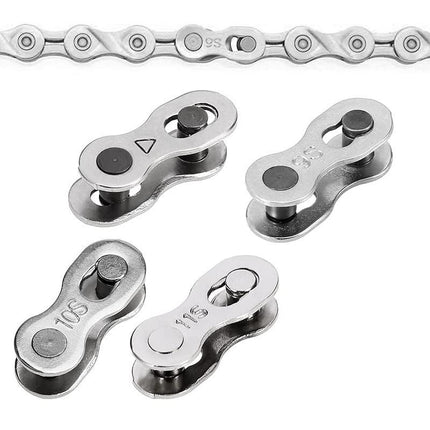 6/7/8/9/10/11 Speed 5 Pairs Bike Chain Master Link Connector QR + Simple Tool - Aimall