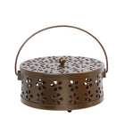 Iron Mosquito Incense Box Fireproof Tray Stand Indoor Household Incense Holder