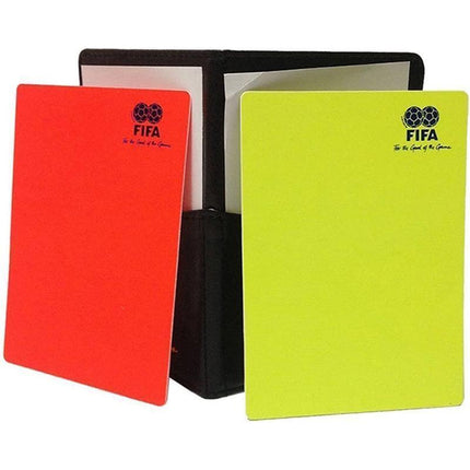 New Sport Football Soccer Referee Wallet Notebook with Red Card and Yellow Card - Aimall