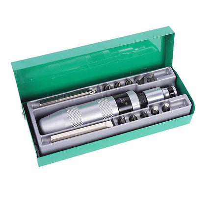 13PCS Manual Impact Driver Set 1/2 Inch Reversible Hand Screwdriver Bits Tool