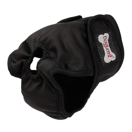 Female Dog Puppy Nappy Diapers Wrap Band Sanitary Pants Underpants XS-XL OZ Black - Aimall
