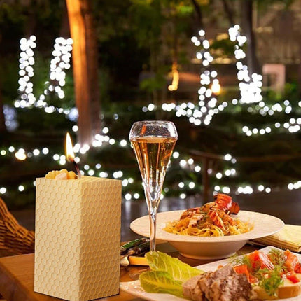 4PCS Handmade Silicone Candle Mold 3D Bee Honeycomb Art Wax Mold Cake Resin Mold