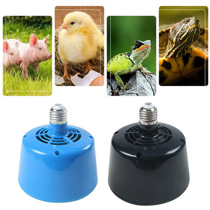 Cultivation Heating Lamp with Thermostat and Fan for Incubators Reptiles Eggs Coops