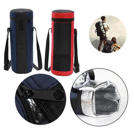 New Wine Portable Travel Cooler Bag Insulated Wine Bottle Tote Carrier - Aimall