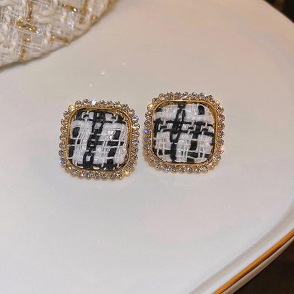 Gorgeous Vintage Black White Earrings Various Styles Women Jewelry Best Gift - Aimall