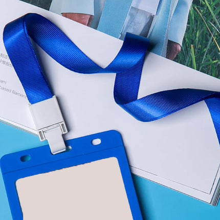 20PCS Badge PVC Swipe Work Opal Card Holder Security ID Tag Hang Lanyard Strap - Aimall