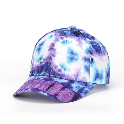 Tropical Fruit Tie-dye Baseball Cap Fashion Sun Hat Casual Outdoor Sports Cap