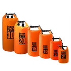Orange Waterproof Bag Dry Sack Fishing Camping Canoeing Outdoor Sport 2/5/10/15/20/30 L - Aimall