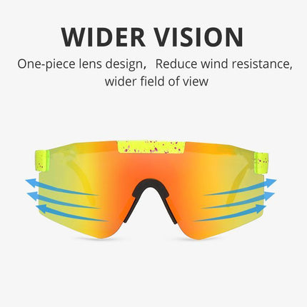 Cycling Sunglasses Goggles Bicycle Outdoor Sports Unisex Glasses Men Eyewear - Aimall
