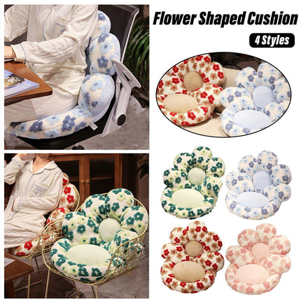 Cute Soft Seat Cushion Flower Shaped Lazy Sofa Pad for Office Chairs and Home Use