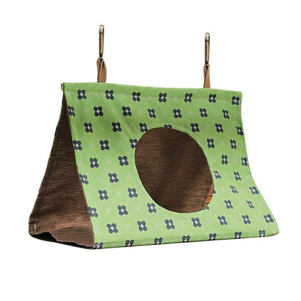 Triangle Hanging Bird Nest Parrot Sleeping Bed Summer Shelter for Other birds