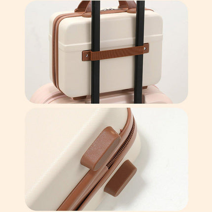 14 Inch Bow Hand Luggage Mini Makeup Case Travel Storage Gift Suitcase for Women