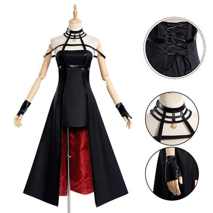 Anime SPY×FAMILY Yor Forger Cosplay Costume Womens Sexy Dress Halloween Outfits - Aimall