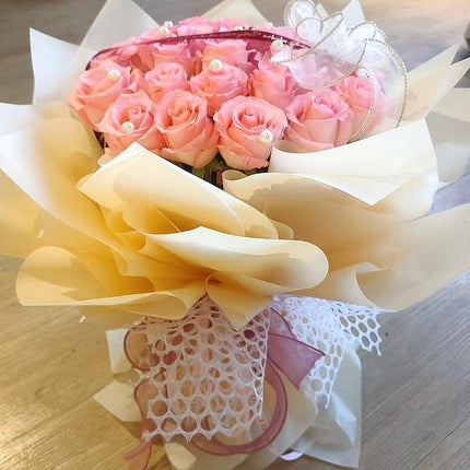 5 Rolls Hole Mesh Floral Paper Bouquet Wrapping Paper Floral Gauze Material