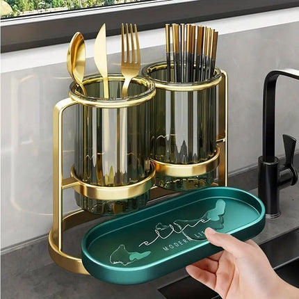 Light Luxury Chopsticks Storage Rack Household Kitchen Chopsticks Tube