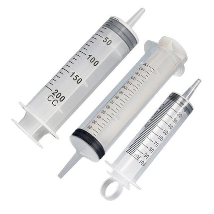 100-200ML Reusable Big Large Plastic Hydroponics Nutrient Measuring Syringe AU - Aimall