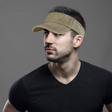 Unisex Summer Denim Sun Visor Cap Breathable Washed Running Hat UV Protection