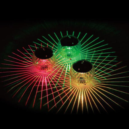 Multi Color Solar LED Underwater Floating Light Glow Swimming Pool Pond Spa Lamp - Aimall