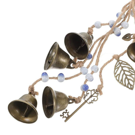 2X Witch Bells Protection For Door Knob Hanger Wind Chimes Clear Negative Energy