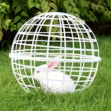 2pcs Rollable Round Cage Small Animals Durable Housing Pet Protection Enclosure