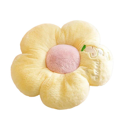 Cute Sunflower Floor Cushion Soft Chair Pad Summer Office Student Seat Pillow