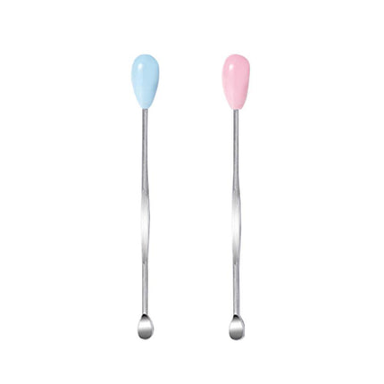 Stainless Steel Earpick Scoop Reusable Earwax Removal Tool Cleaner Kit Unisex