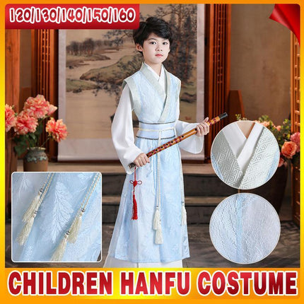 Boys Children's Ancient Costumes Summer Chinese Style Young Master's Clothes - Aimall