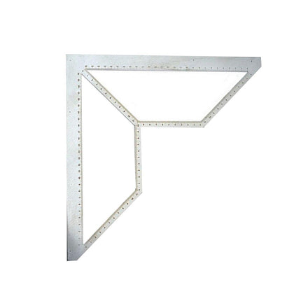Industrial Floor Drain Positioning Ruler Multi-pattern Measuring Tool Accessory