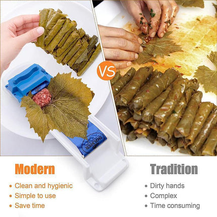Magic Roller Meat Sushi Vegetable Leaf Rolling Stuffed Cabbage Grape - Aimall