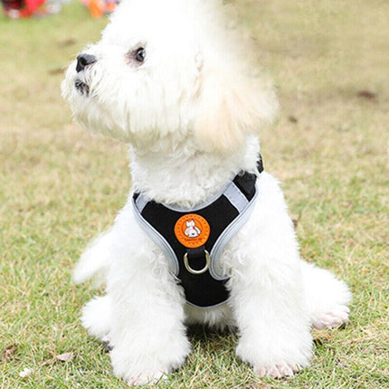 Dog Harness Cat Lead Puppy Leash VEST Mesh Breathe Adjustable Braces Small Pet Pink - Aimall