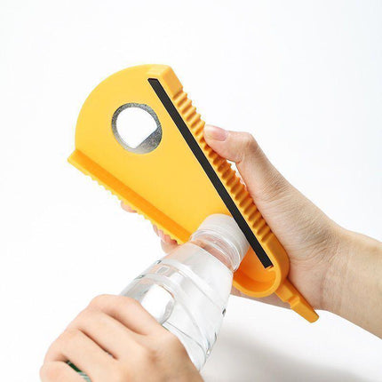 Adjustable Jar Opener Lid Gripper Bottle Opener Multipurpose Tools For Seniors - Aimall