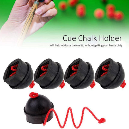 2PCS Rubber Chalk Holder for Billiard Pool Snooker Table Cue Stick Club AU STOCK - Aimall