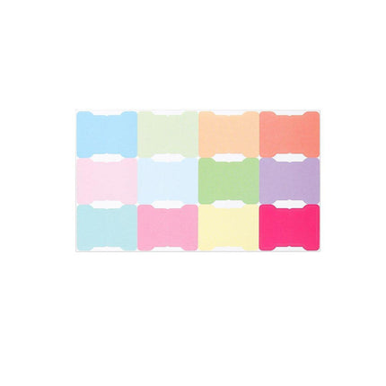40Sheets Macaron Colour Writable Blank Journal Index Label Morandi Stickers Set