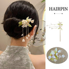 Chinese Style Lily of the Valley Fringe Hairpin Hanfu Headdress Accessories