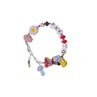 Colourful Ceramic Beaded Alphabet Bracelet Fun Cute Girly Multicolor Fashion