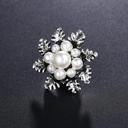 Imitation Pearl Brooch Elegant Jewelry Fashion Accessory Women Ladies Gift
