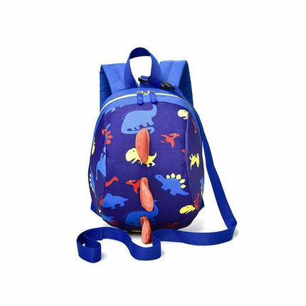 Kids Safety Harness Backpack Leash Child Toddler Anti-lost Dinosaur Bag Cartoon - Aimall