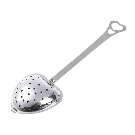 12pcs Stainless Steel Heart Tea Strainer Tea Infuser Clip for Loose Leaf Tea