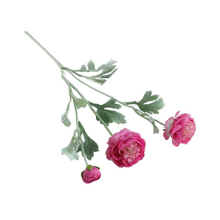 5pcs Artificial Peony Silk Flowers Bouquet Decor Faux Floral Arrangements