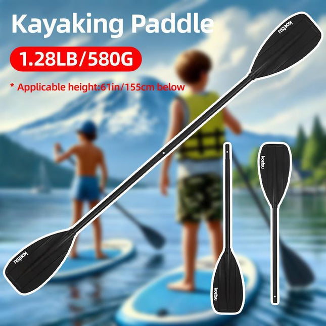 Kayak Paddle Lightweight Double-Head Boat Paddle for Young Beginners and Training