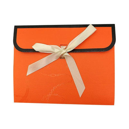 20PCS Kraft Paper Folding Handmade Box Silk Scarf Cardboard Envelope Gifts Aimall