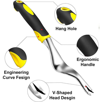Garden Weeder Tools Set for Weed Removal Hand Tools for Lawn and Yard Care