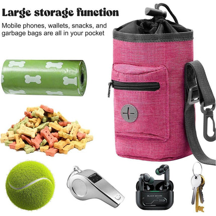Pet Training Bag Dog Out Portable Snack Bag Dog Walking Bag Garbage Pickup Bag
