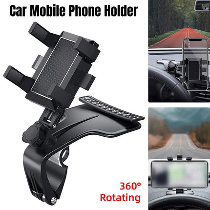 Car Phone Holder Multifunctional Dashboard Mount Universal Phone Holder Stand