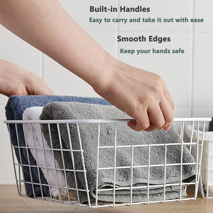 4pcs Fruit Basket Storage Baskets for Kitchen Organization Home Storage Solution